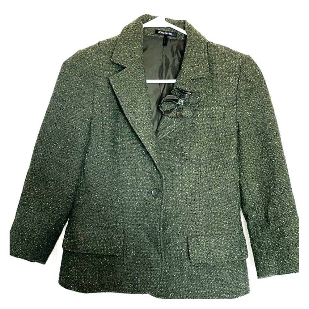 Gorgeous Olive Short Blazer